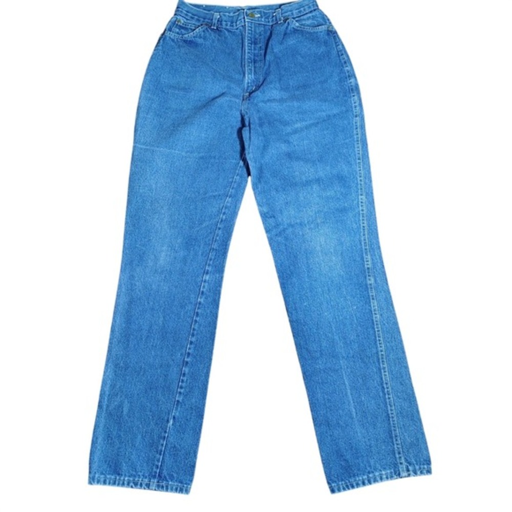 Vintage‎ CHIC High Waisted Straight Leg Denim Jeans Women's Size 29" Waist